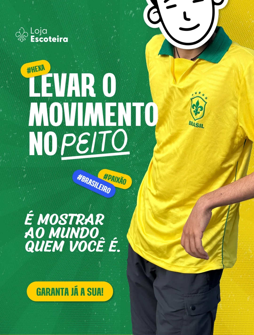 Banner - Camiseta Seleção (Especial Copa)
