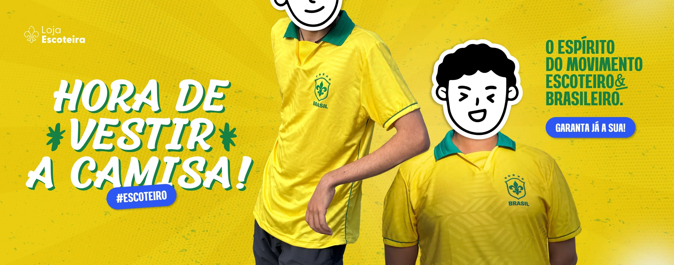 Banner - Camiseta Seleção (Especial Copa)