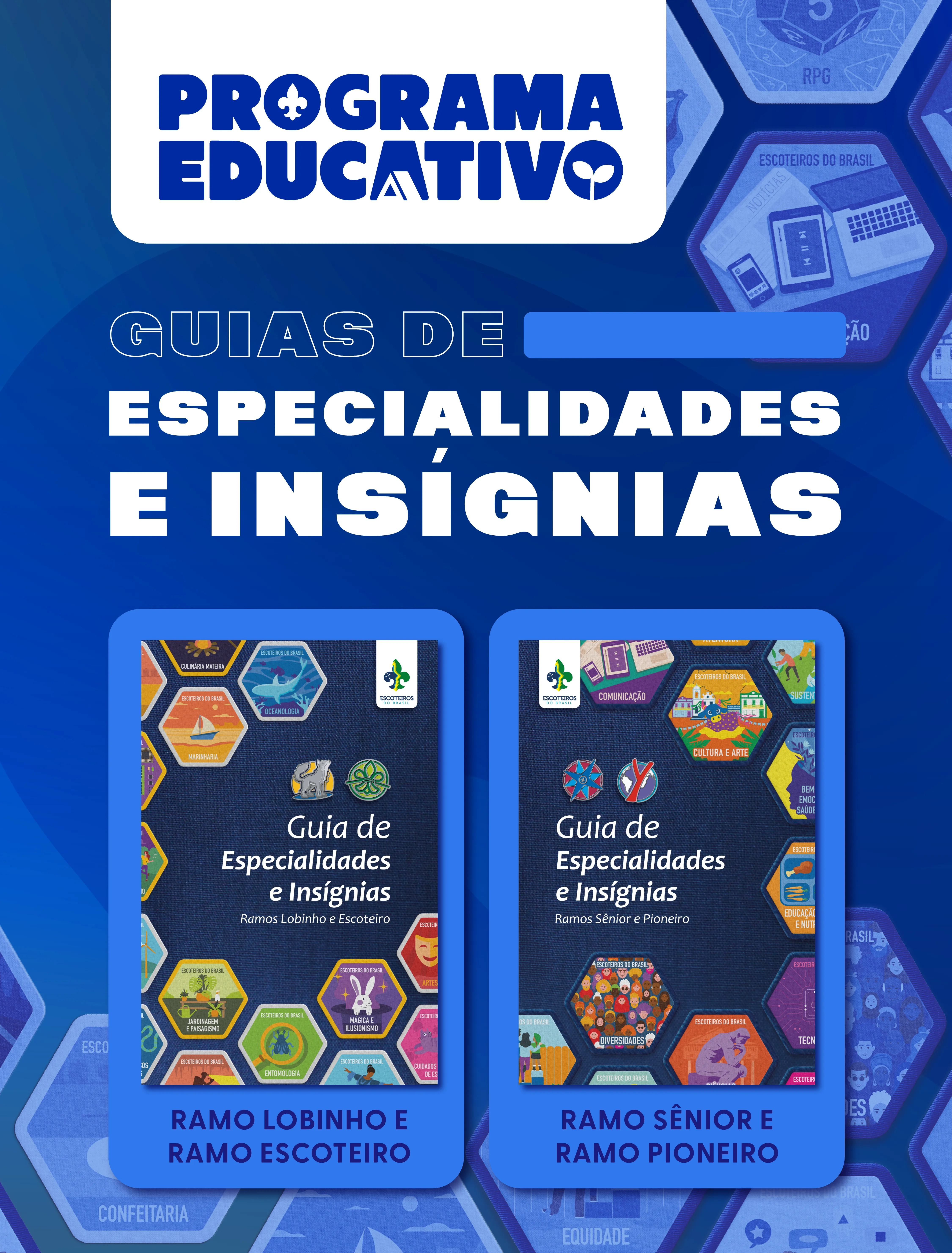 Banner - Guias de Especialidades e Insígnias